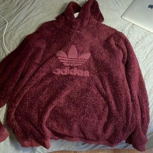 Adidas men’s hoodie. “Bear coat” style.